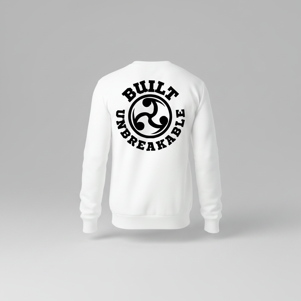 Built Unbreakable Logo Crewneck