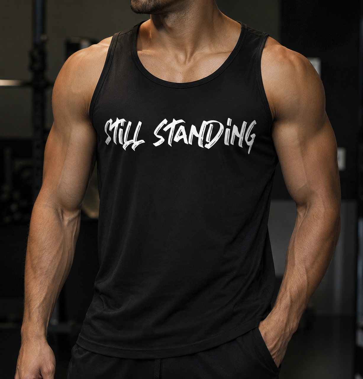 Men’s Still Standing Dry Fit Tank
