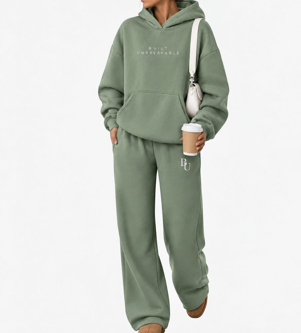 The Signature Wide-Leg Sweatpants