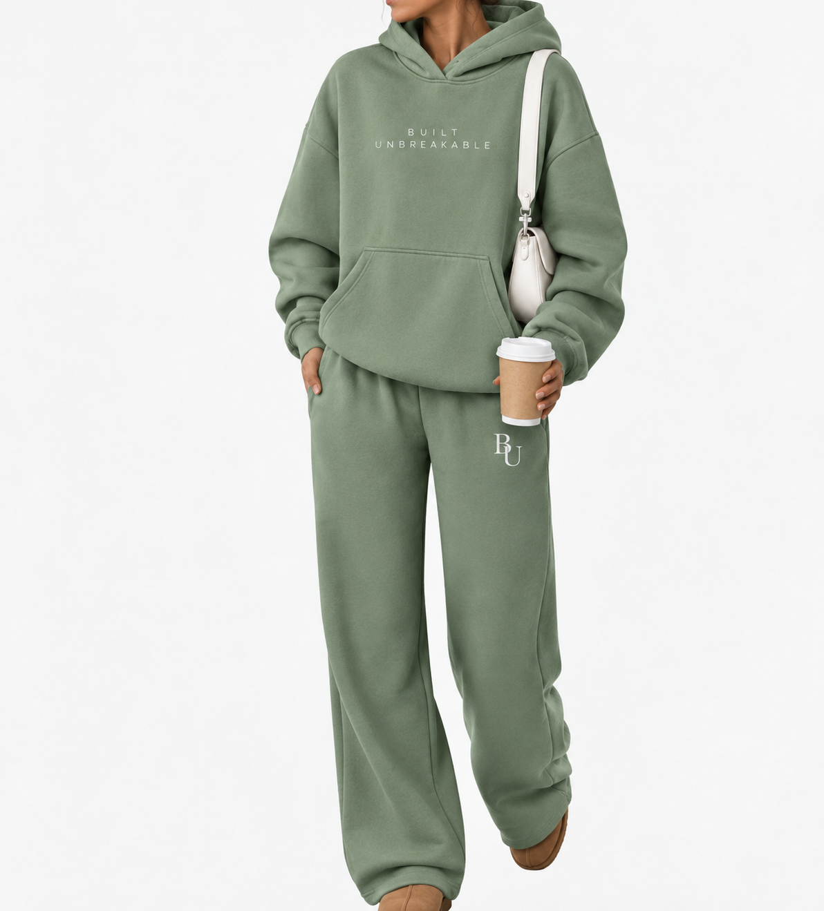 The Signature Wide-Leg Sweatpants