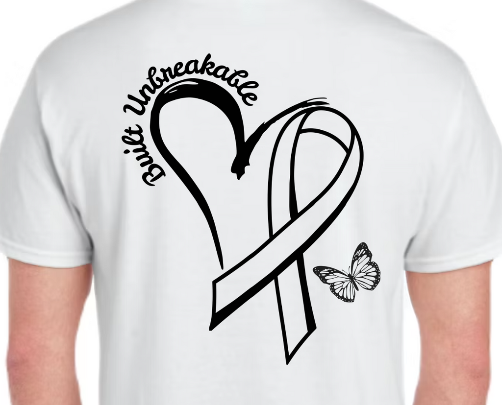 Built Unbreakable Cancer Heart T-Shirt
