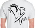 Built Unbreakable Cancer Heart T-Shirt