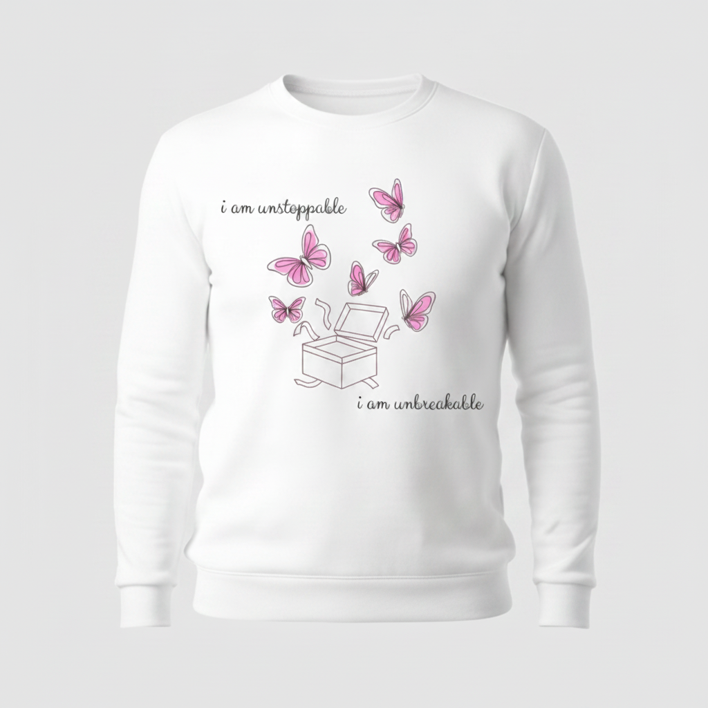 Butterfly Box - Cancer Crewneck