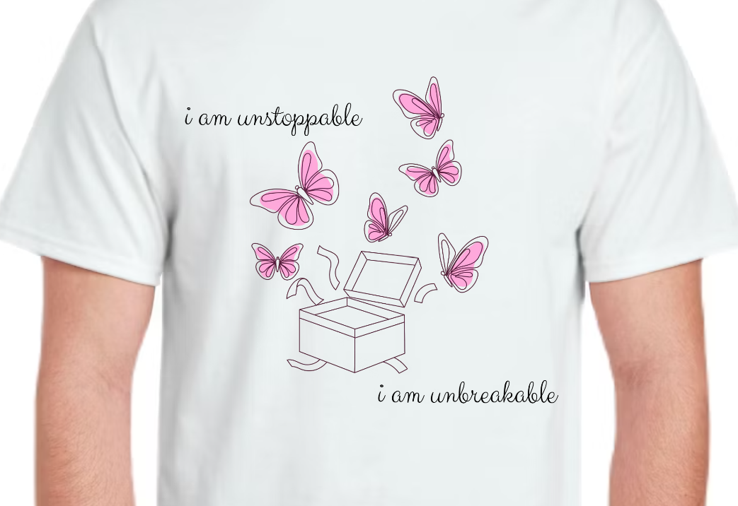 Butterfly Box - Cancer T-Shirt
