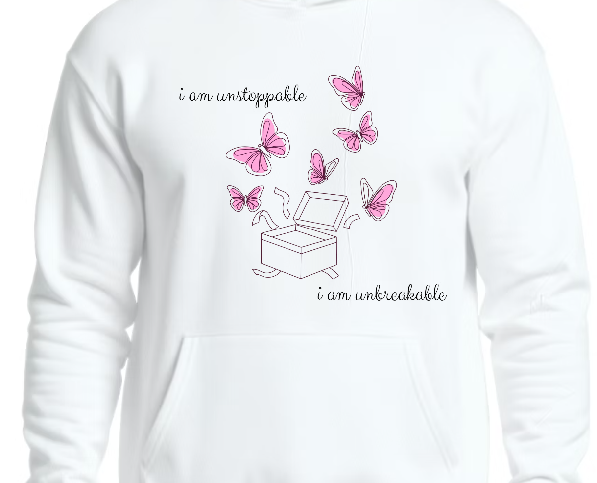 Butterfly Box - Cancer Hoodie