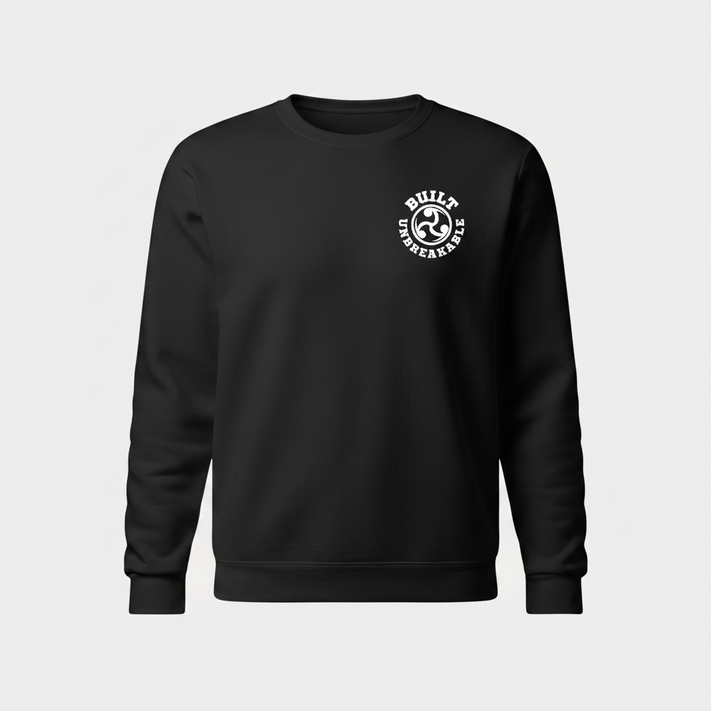 Built Unbreakable Logo Crewneck