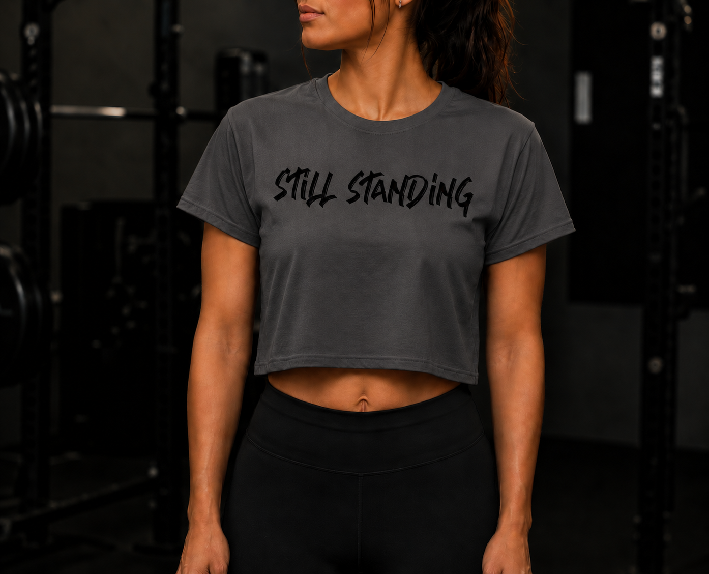 Still Standing - Crop Tee