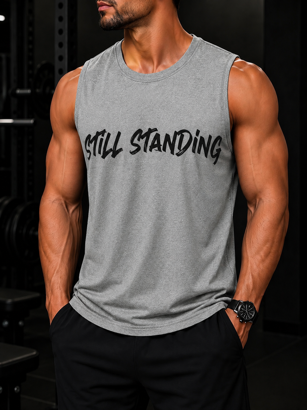 Men’s Still Standing Muscle Tank