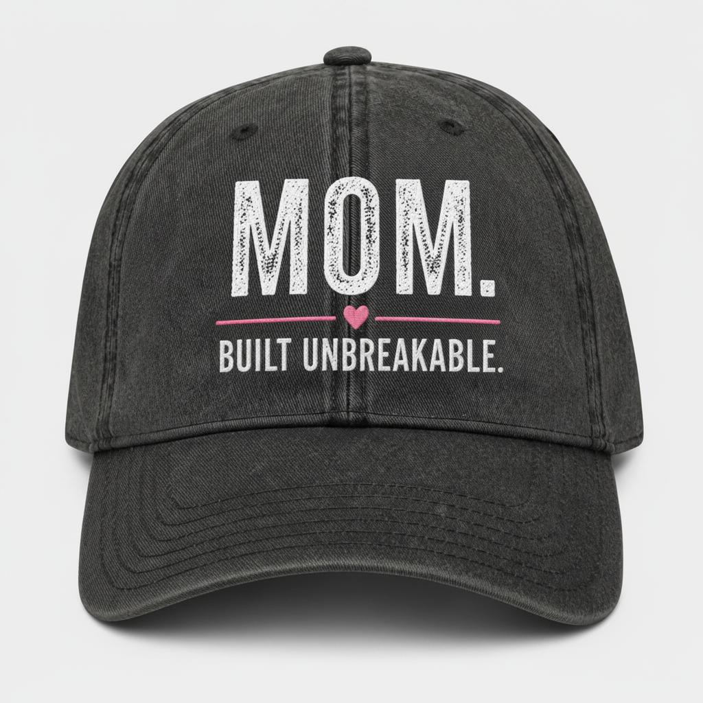 Mom Built Unbreakable Cap