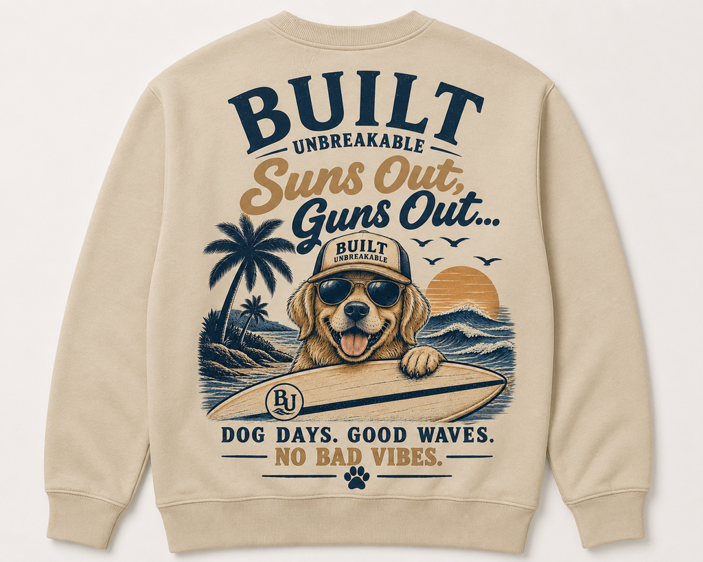 Suns Out, Guns Out Crewneck